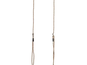 Кольца металлические на веревках для детских площадок WCG. Жёлтые