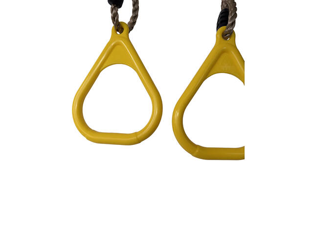 Кольца пластиковые на веревках для детской площадки WCG Акробатические кольца - Фото 4