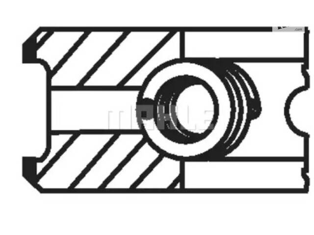 Кольца поршневые, 2.5TDI STD, 81.00mm