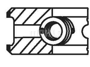 Кольца поршневые, AUDI 100, 80, 90, Coupe, Quattro; SEAT Cordoba, Ibiza, Inca, Toledo; VW Caddy I/II, Golf, Passat, Polo