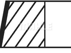 Кольца поршневые, BMW 3 (E21/E30), 5 (E12/E28), 78-91