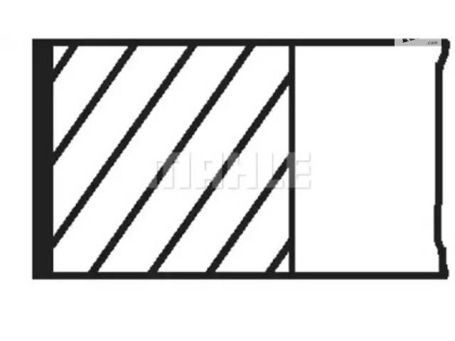 Кольца поршневые, CITROEN Jumpy, FIAT Scudo, PEUGEOT Expert, 1.9, 96-06