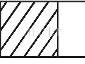 Кольца поршневые, OPEL Astra/Calibra, PEUGEOT 306, SAAB 9000, 2.0-3.0, 86-