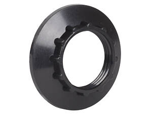 Кольцо к патрону Е14 пластик черный [EKP20-02-02-K02] UEC