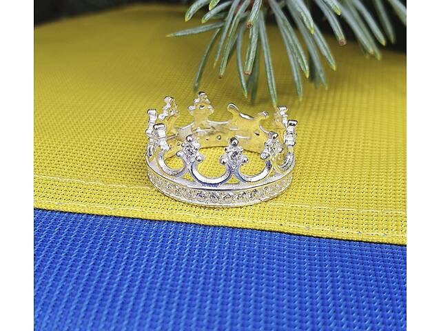 Кольцо как корона Maxi Silver 6905 SE 17 - Фото 1