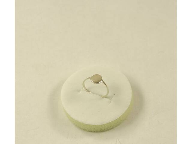 Кольцо минимализм с кругом Maxi Silver 9055 SE 17.5 - Фото 1