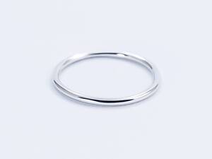 Кільце срібне INFINI родоване k2-60-15