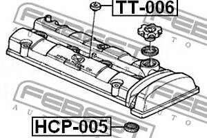 Кольцо уплотнительное HONDA CR-V (RD) / HONDA TORNEO (CF) 1983-2007 г.