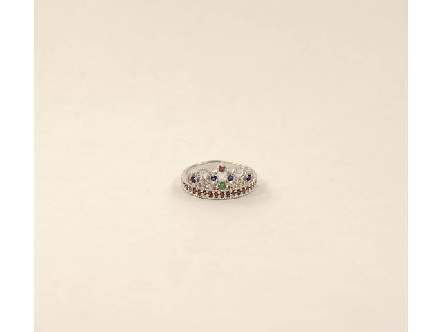 Кольцо в виде короны золотое Maxi Silver 3474 SE 22 - Фото 2