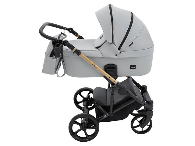 Візок 2 в 1 Bair Onyx ECO OE-14 світло-сірий - Фото 3