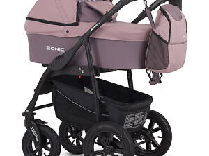 Коляска 3 в 1 Verdi Sonic Plus 19 розовый пудра