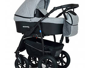 Коляска 3 в 1 Verdi Sonic Plus 06, серый