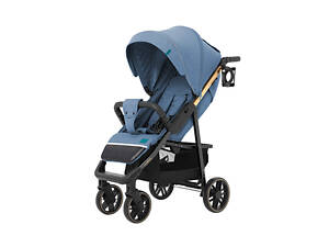Коляска детская прогулочная всесезонная Каррелло Ечо голубая Carrello Echo CRL-8508/2 Azure Blue