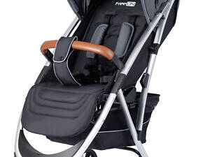 Коляска для дитини прогулочная FreeON LUX Premium Dark Grey-Black