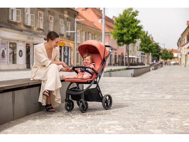 Коляска для дитини прогулянкова FreeON Dynamic, green - Фото 3