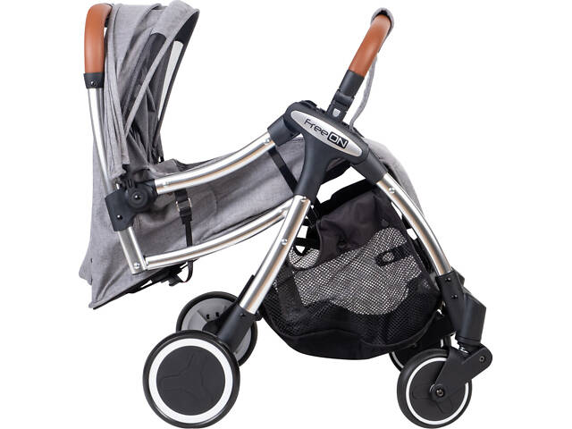 Коляска для дитини прогулянкова FreeON Nano, grey - Фото 10