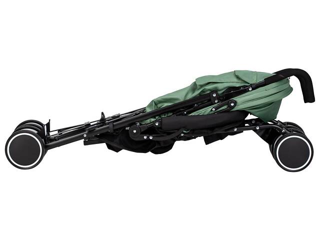 Коляска для дитини прогулянкова FreeON Simple, black - dark green - Фото 2