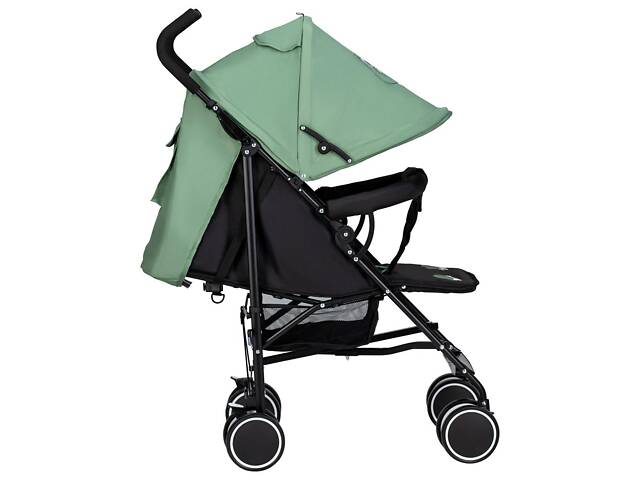 Коляска для дитини прогулянкова FreeON Simple, black - dark green - Фото 3