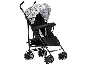 Коляска для дитини прогулянкова FreeON Simple, black - white