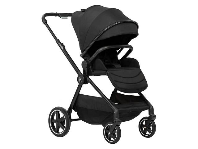 Коляска для дитини універсальна 3 в 1 FreeON Zack, black - Фото 6