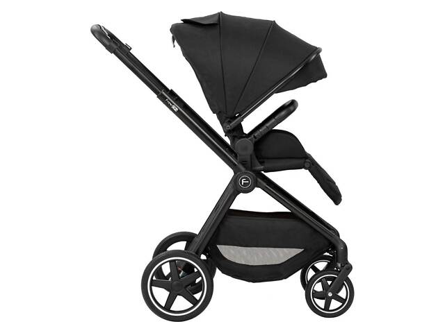 Коляска для дитини універсальна 3 в 1 FreeON Zack, black - Фото 7