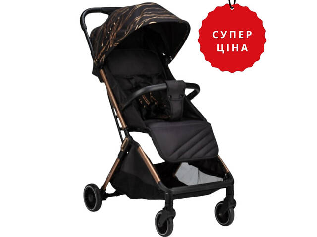 Коляска для дитини прогулянкова FreeON Unique, gold rose - Фото 2