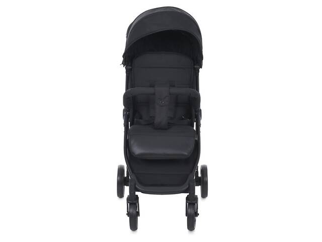 Коляска прогулочная Bambi M-4249-2-Black-Matt черная - Фото 5