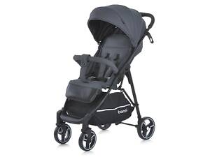 Коляска прогулочная Bambi M-4249-2-Gray-Matt серая