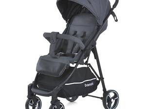 Коляска прогулочная Bambi M-4249-2-Gray-Matt серая