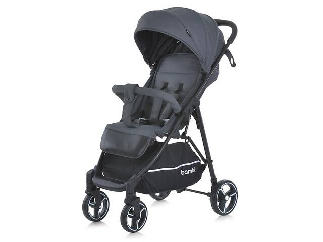 Коляска прогулочная Bambi M-4249-2-Gray-Matt серая - Фото NaN