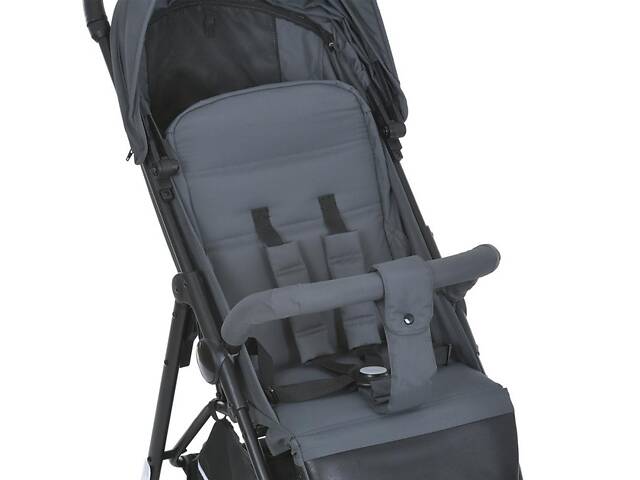 Коляска прогулочная Bambi M-4249-2-Gray-Matt серая - Фото 6