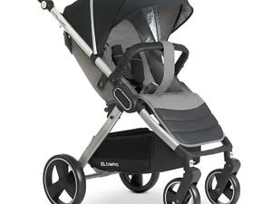 Коляска прогулочная El Camino Dynamic V2 ME-1053-Onyx темно-сіра