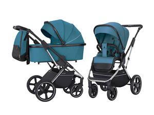 Коляска универсальная 2 в 1 Carrello Aurora CRL-6505 Ocean Blue