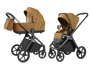 Коляска универсальная детская 2 в 1 Carrello Vector CRL-6551 Golden Beige бежевая