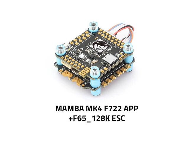 Комбо стек Diatone MAMBA MK4 F722APP ICM42688 F65_128K 6S - Фото 1