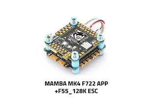 Комбо стек Diatone MAMBA MK4 F722APP ICM42688 F55_128K 6S