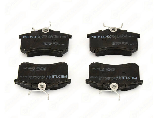 Комлект тормозных колодок Meyle VW Caddy III 2004-,Peugeot 308 2007-,Citroen C4