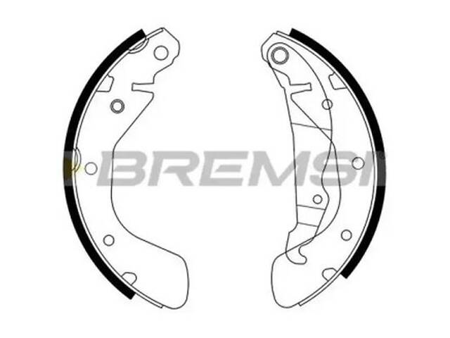 Комлект тормозных накладок на Astra F, Combo, Corsa C, Epica, Espero, Lacetti, Lanos, Nexia, Nubira