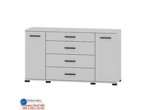 Комод Бриз К-6, Німфея Альба, Телескопічні напрямні