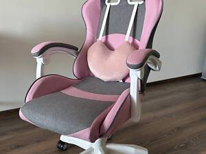 Комп'ютерне крісло Hell's Rainbow Pink-Gray