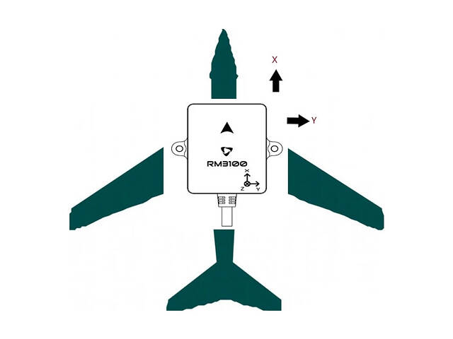 Компас електронний HolyBro RM3100 DroneCAN (27 см) - Фото 7