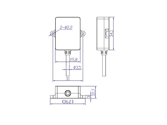 Компас електронний HolyBro RM3100 DroneCAN (27 см) - Фото 8