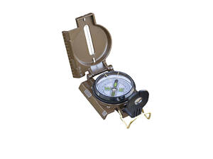 Компас тактичний Mil-Tec Металевий Олива US KOMPASS MET-GEHAUSE OLIV IMP (15793000)