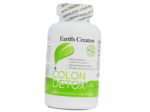 Комплекс для детоксикации и очищения кишечника Earth's Creation Colon Detox 14X 100 caps