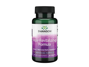Комплекс для кожи волос ногтей Swanson Ultra Hair Revitalizing Furmula 60tabs (1086-100-97-5787782-20)