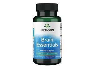 Комплекс для мозку Swanson Brain Essentials 60veg caps (1086-100-65-7638997-20)