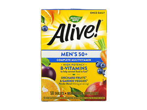 Комплекс для мужчин 50+ Nature's Way Men's 50+ Complete Multivitamin - 50 tabs