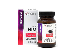 Комплекс Для Него, Intimate Essentials For Him, Testosterone, Libido Boost, Bluebonnet Nutrition, 30 капсул