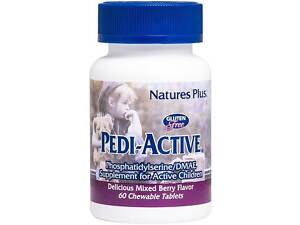 Комплекс для профілактики роботи головного мозку Nature's Plus Pedi Active 60 Chewable Tabs NTP3000
