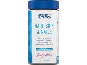 Комплекс для волос, кожи и ногтей Applied Nutrition HAIR, SKIN & NAILS 60 CAPS